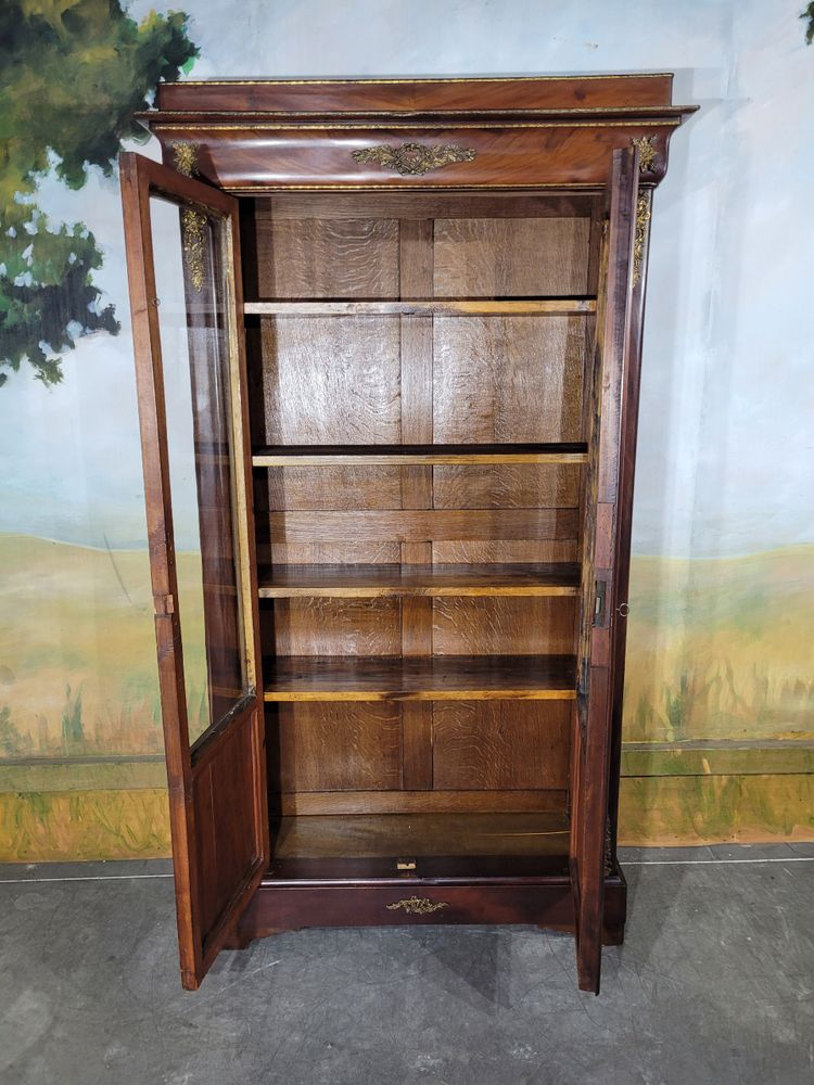 Petite Bibliothèque en acajou