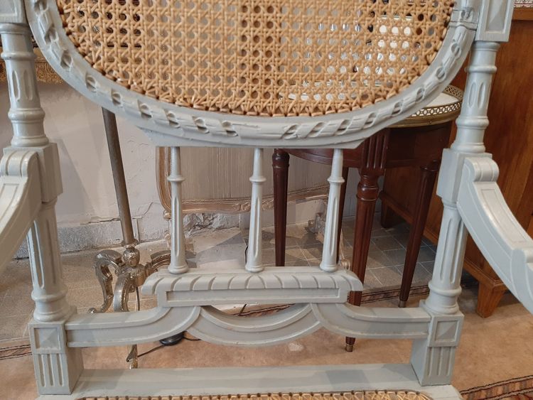 Fauteuil Canné Style Louis XVI - Fin XVIIIème