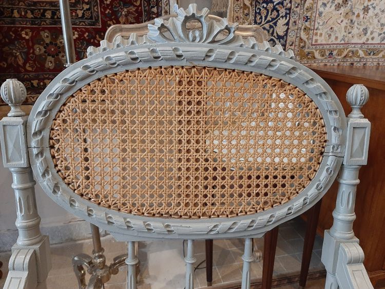 Fauteuil Canné Style Louis XVI - Fin XVIIIème