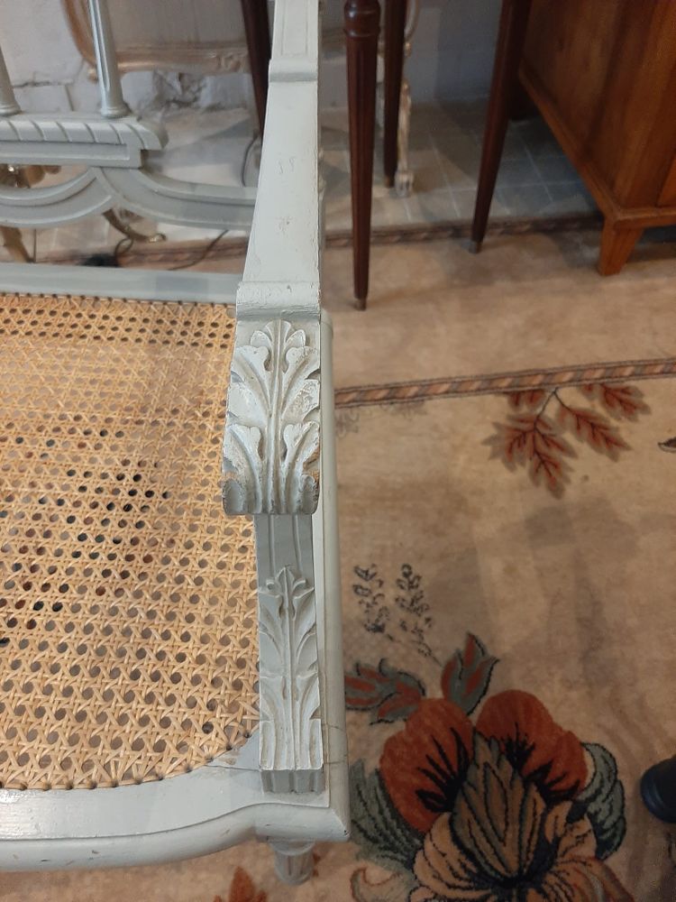 Fauteuil Canné Style Louis XVI - Fin XVIIIème