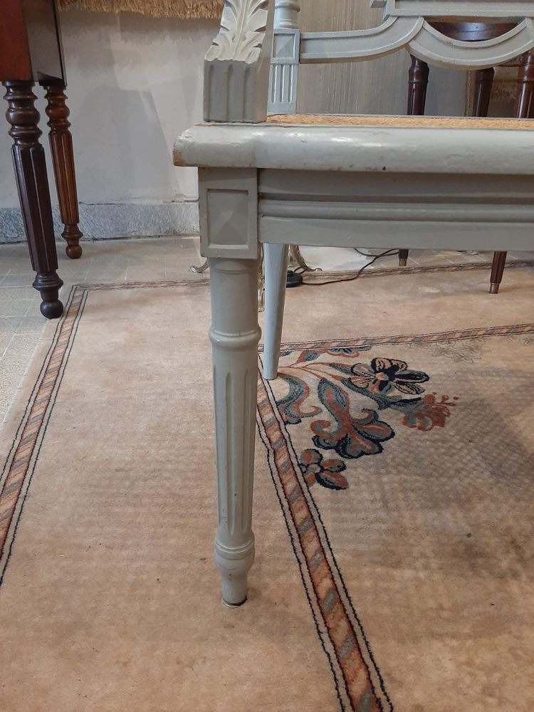 Fauteuil Canné Style Louis XVI - Fin XVIIIème
