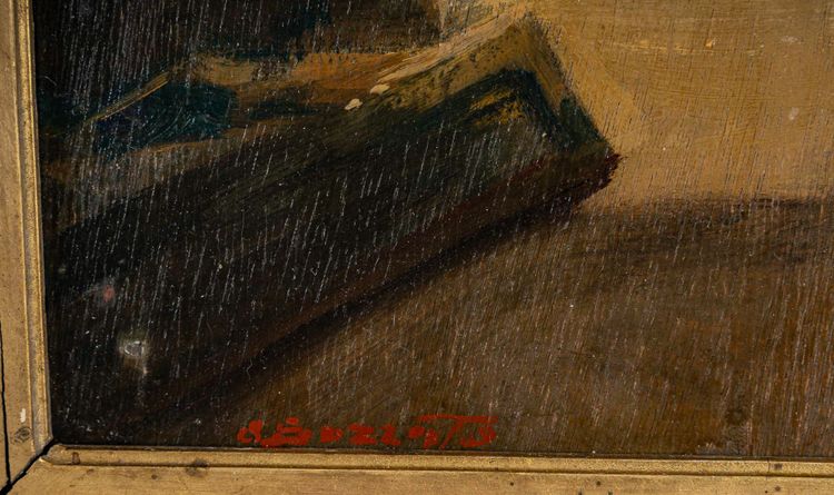 Attilio Achile Bozzato (1886-1954) Venise Cappricio avec l’Arche della Torre dell’Orologio HSB