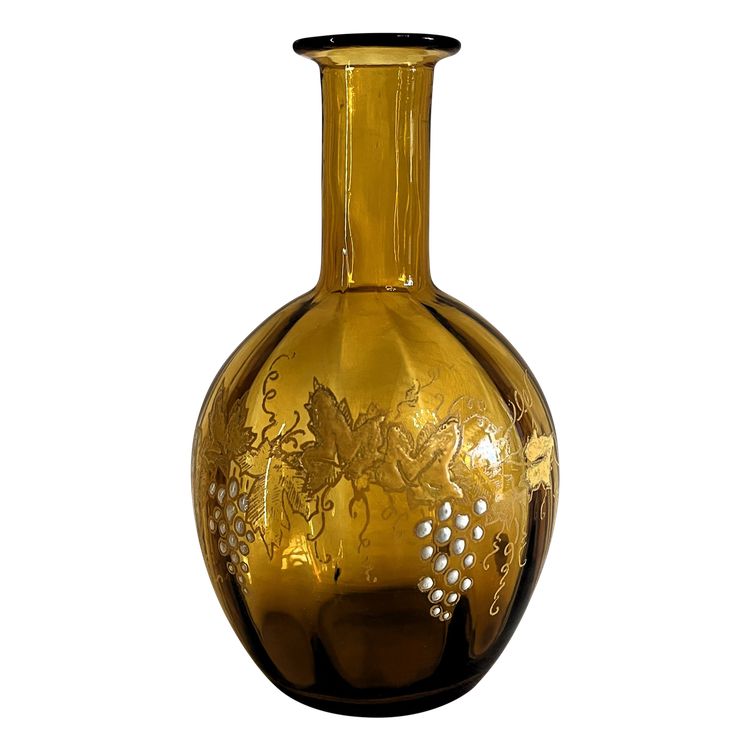 Baccarat Kristallkaraffe und Teller, 19. Jahrhundert