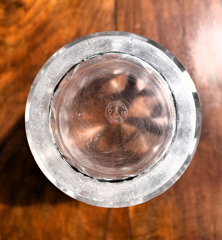 Vaso in cristallo Baccarat 18 cm.