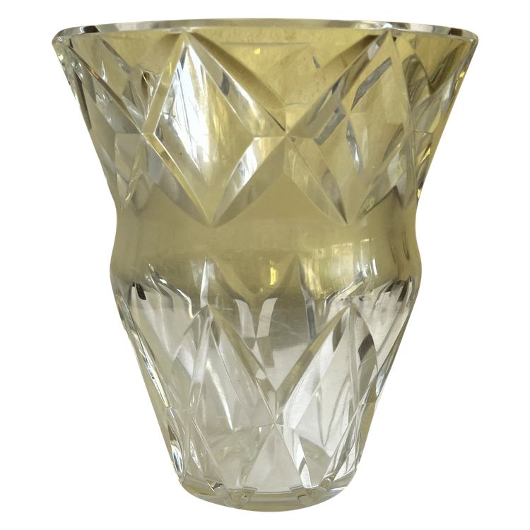 Vaso in cristallo Baccarat 18 cm.