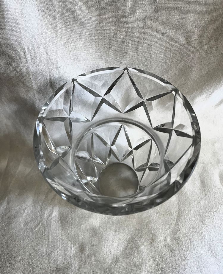Vaso in cristallo Baccarat 18 cm.