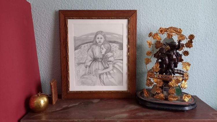 Portraits of two sisters