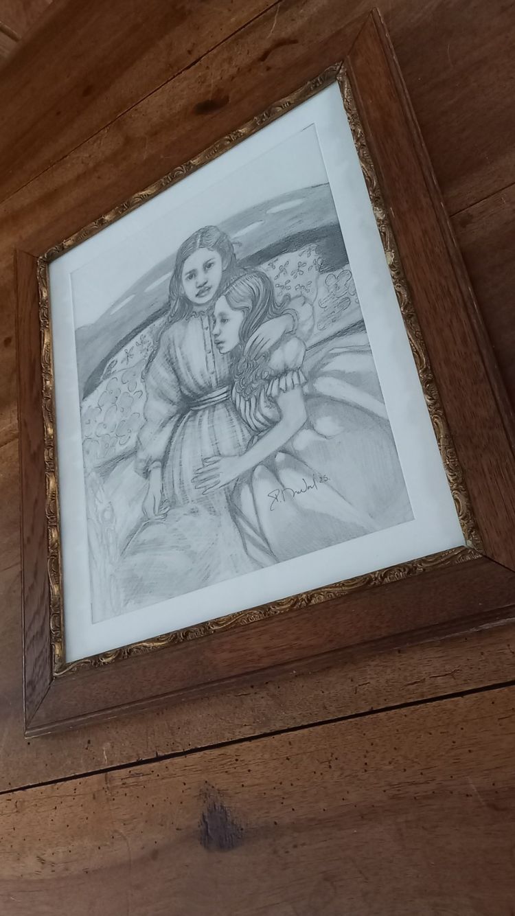 Portraits of two sisters