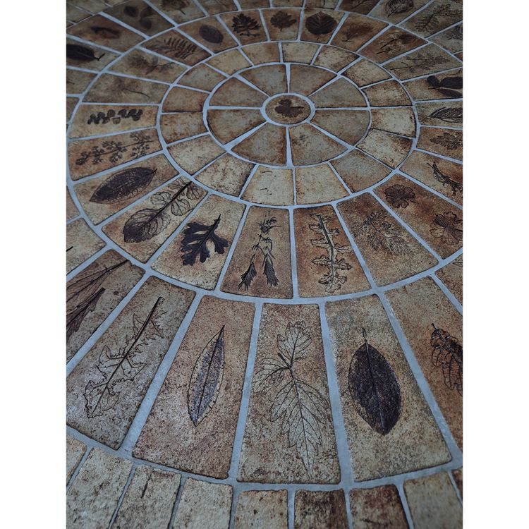 Table Basse Circulaire Roger Capron