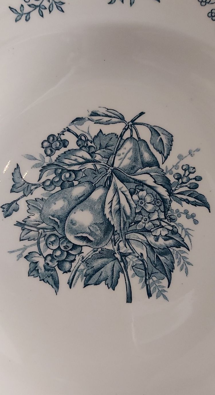 Part of the iron earth service from the Clairefontaine earthenware factory