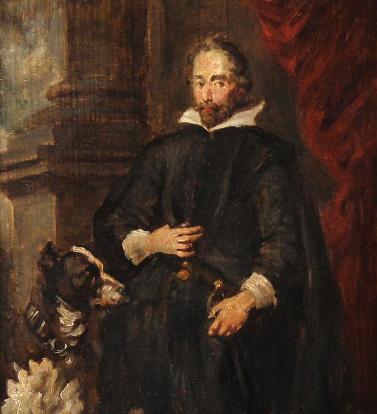 Ritratto, dipinto ad olio da Anthony Van Dyck XIX
