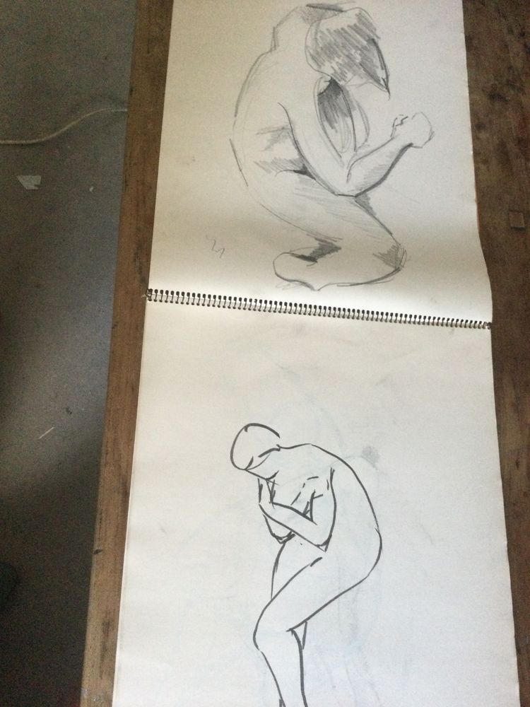 Large sketchbook