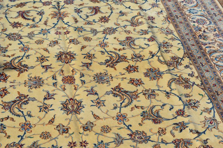 Tappeto Nain antico – Toni bianco sporco – 300 x 200 cm