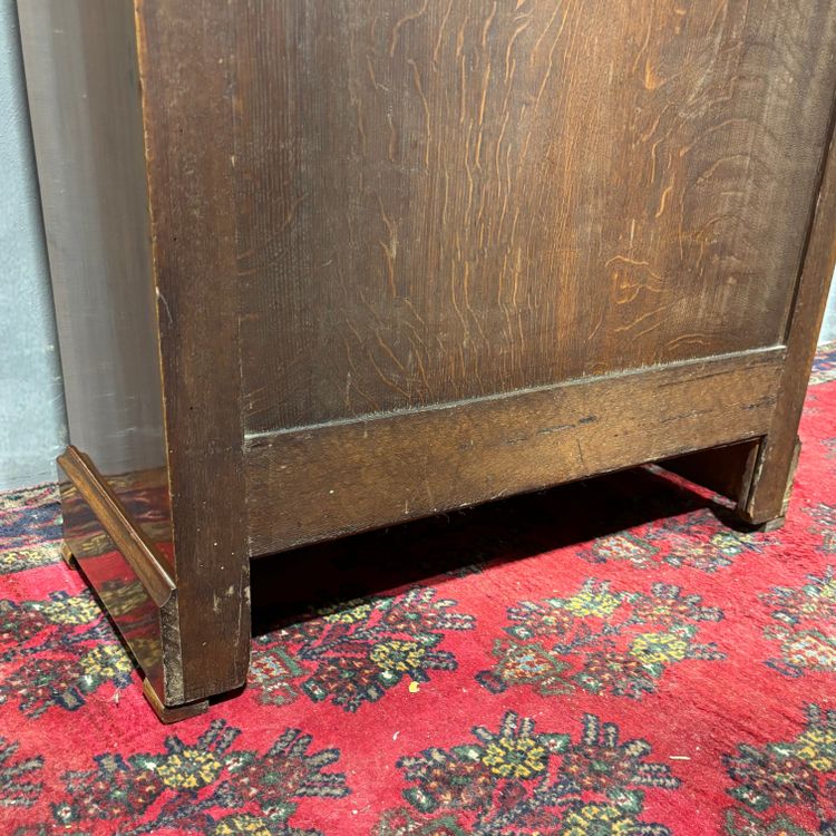 Splendide commode en ronce de noyer du XIXe siècle