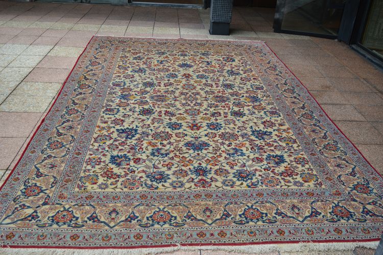 Vecchio tappeto Kashan – Iran – 387 x 204 cm
