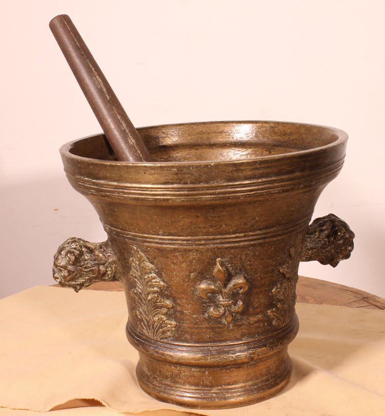 Bronze Mortar - Italy - 16th Century