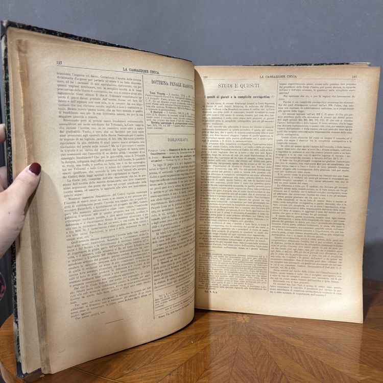 Livre ancien La cassation unique - Revue juridique de Rome - 1895