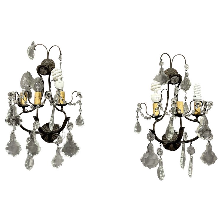 Ancienne paire d'appliques de style Liberty