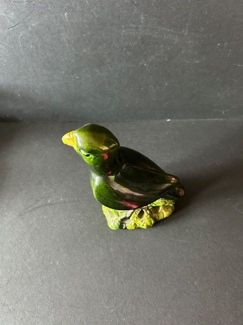 Chine - Perroquet - Grès émaillé