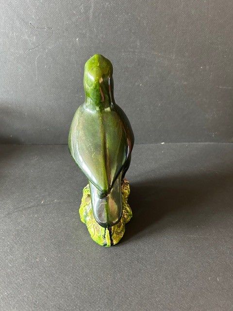 Chine - Perroquet - Grès émaillé