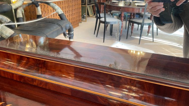 Consolle e specchio del periodo Restaurazione, XIX secolo