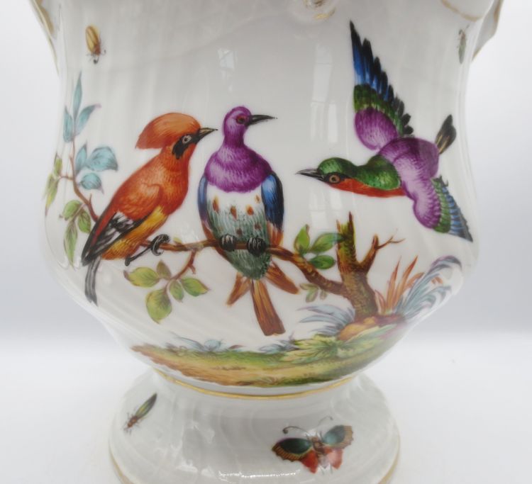 Secchio refrigerante in porcellana Meissen,