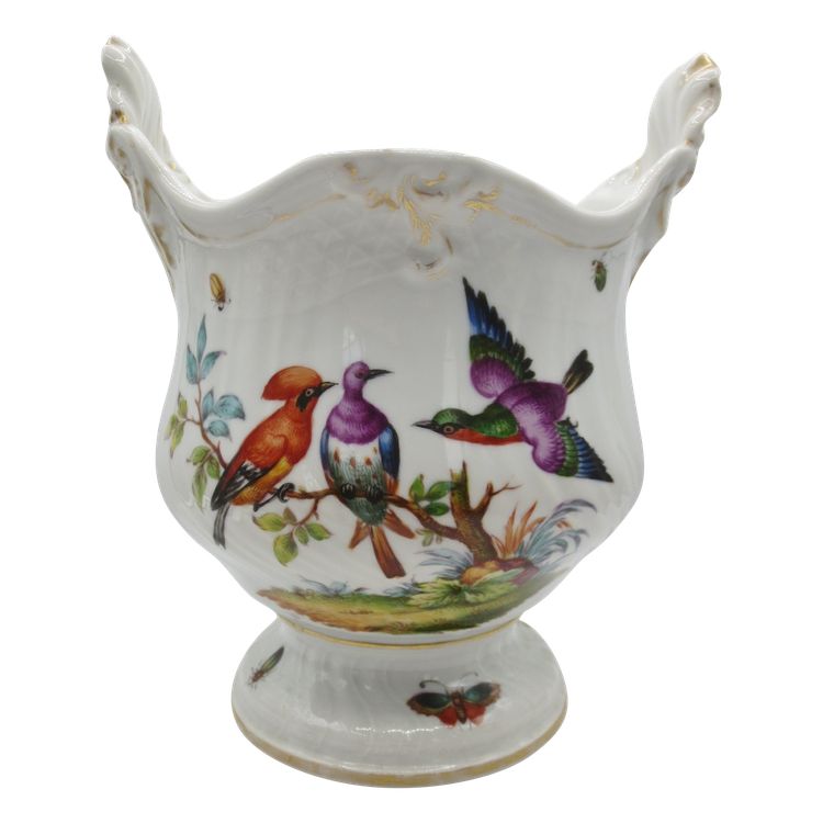 Secchio refrigerante in porcellana Meissen,
