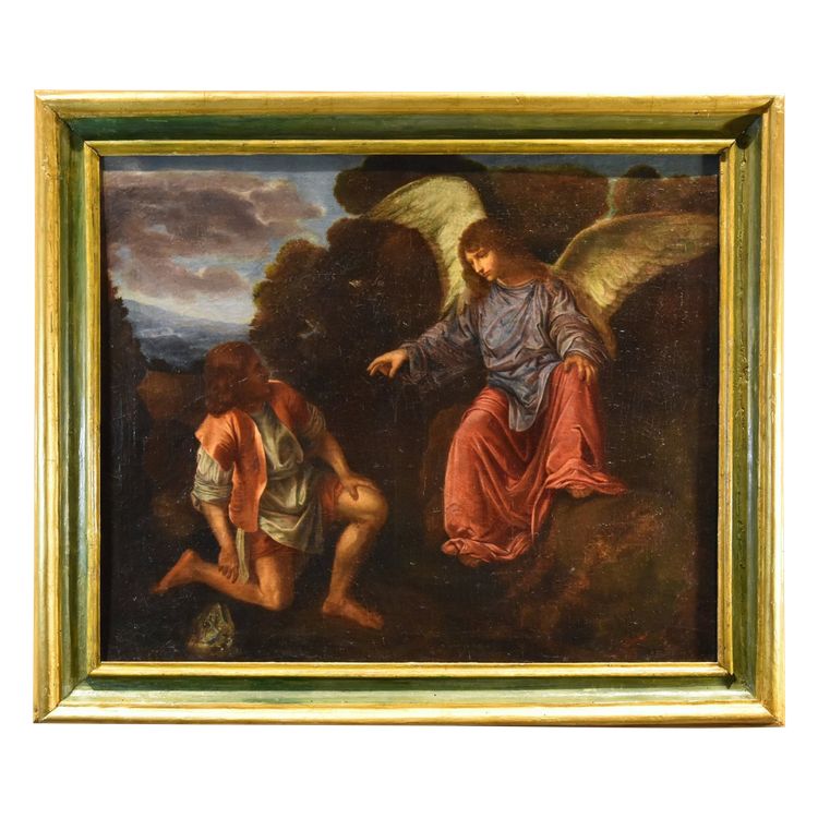 Tobiolo e l’Angelo - Giovanni Gerolamo Savoldo (Brescia, 1480 circa – post 1548) Seguace di