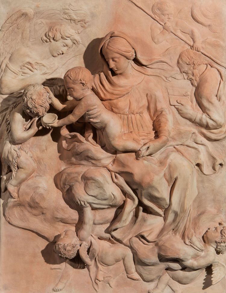 Tommaso Amantini, Sacra Famiglia con San Giovannino e angeli