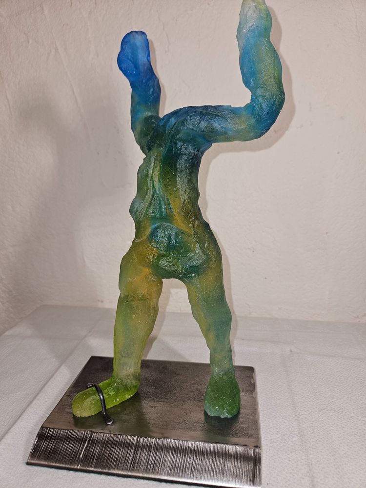 Glass paste sculpture attributed to Daum - Unique piece - 20th century -