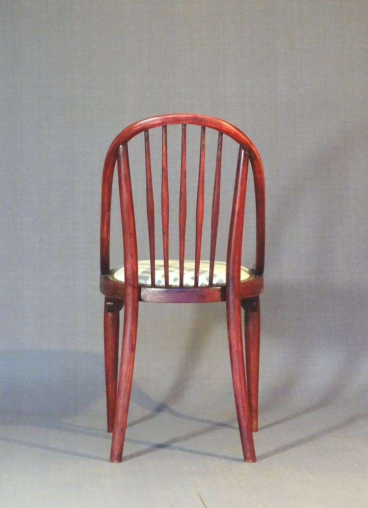 Chaise/fauteuil Thonet N°A846, 1928/30 ,Otto Prutscher assise cuir 