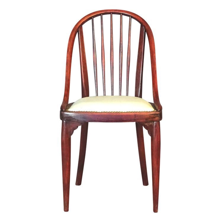 Chaise/fauteuil Thonet N°A846, 1928/30 ,Otto Prutscher assise cuir 