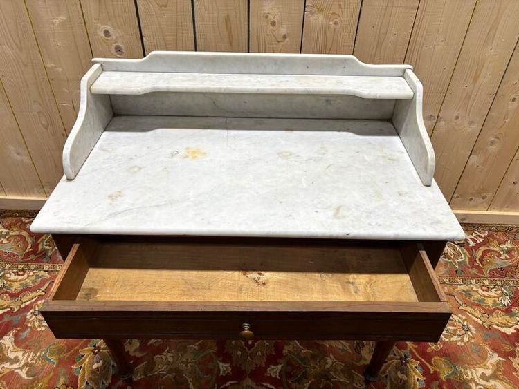 Marble toilet table