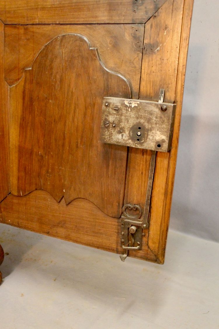 Walnut sideboard with Saint-Cyr stone top, France, 18th century