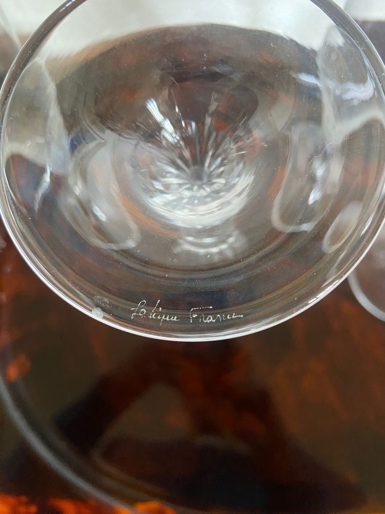Lalique champagne flutes