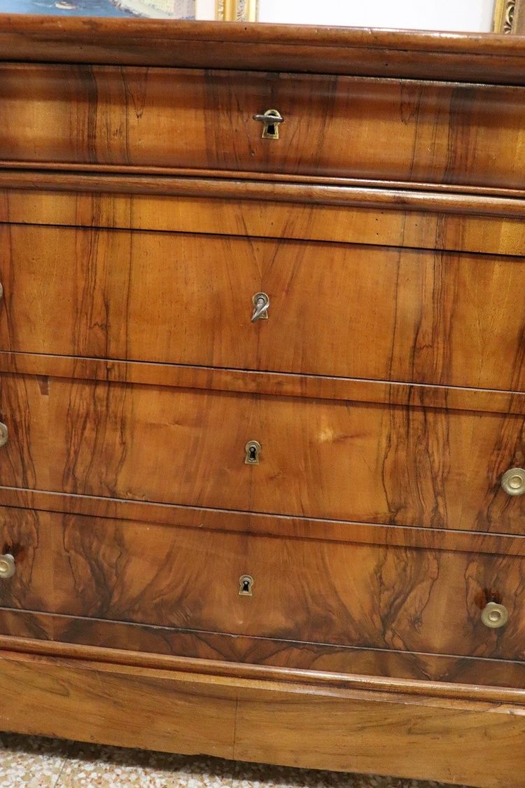 Commode Ancienne Du Milieu Du XIXe