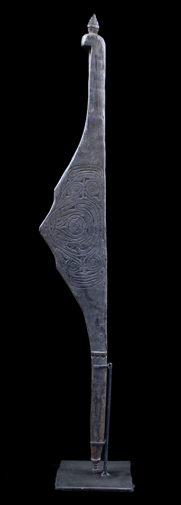 Mino-type ceremonial spear, Oceanic art, tribal art, Papua New Guinea, Oceania