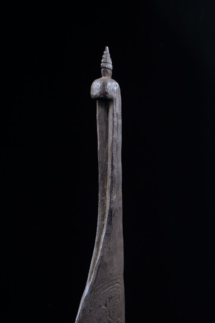 Mino-type ceremonial spear, Oceanic art, tribal art, Papua New Guinea, Oceania