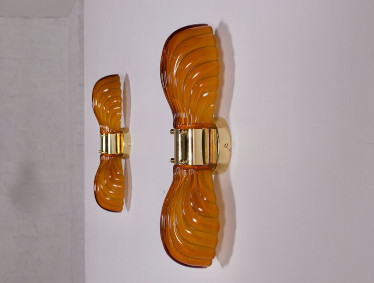 Pair of Italian “Shell” Wall Lights