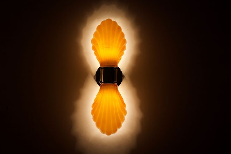 Pair of Italian “Shell” Wall Lights