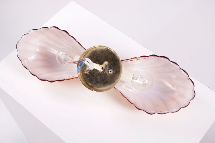 Pair of Italian “Shell” Wall Lights