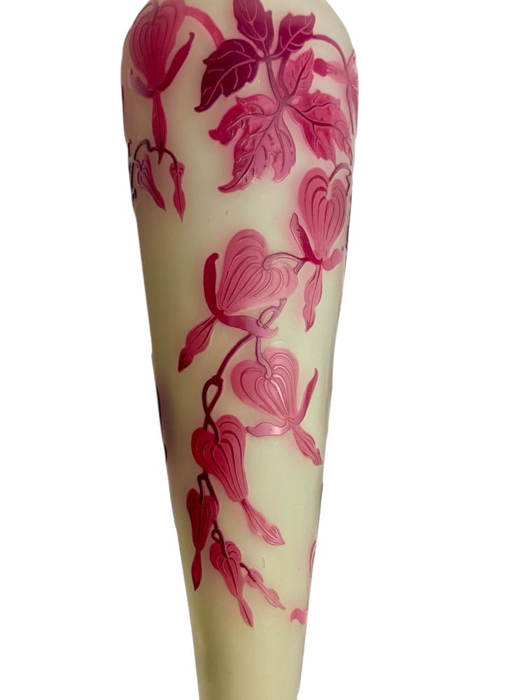 Emile Gallé Vase ” Cœurs de Marie”