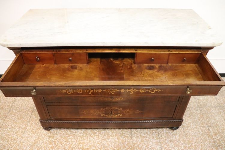 Commode Italienne Ancienne, XIXe Siècle Charles X
