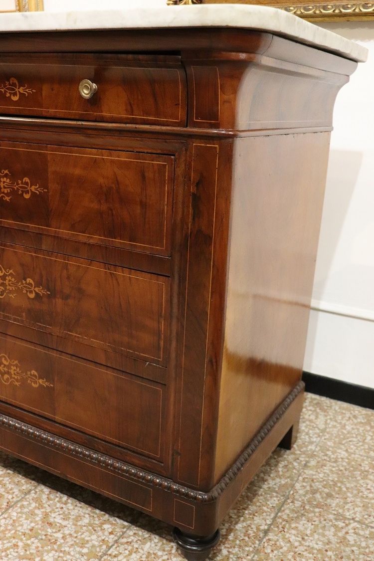 Commode Italienne Ancienne, XIXe Siècle Charles X