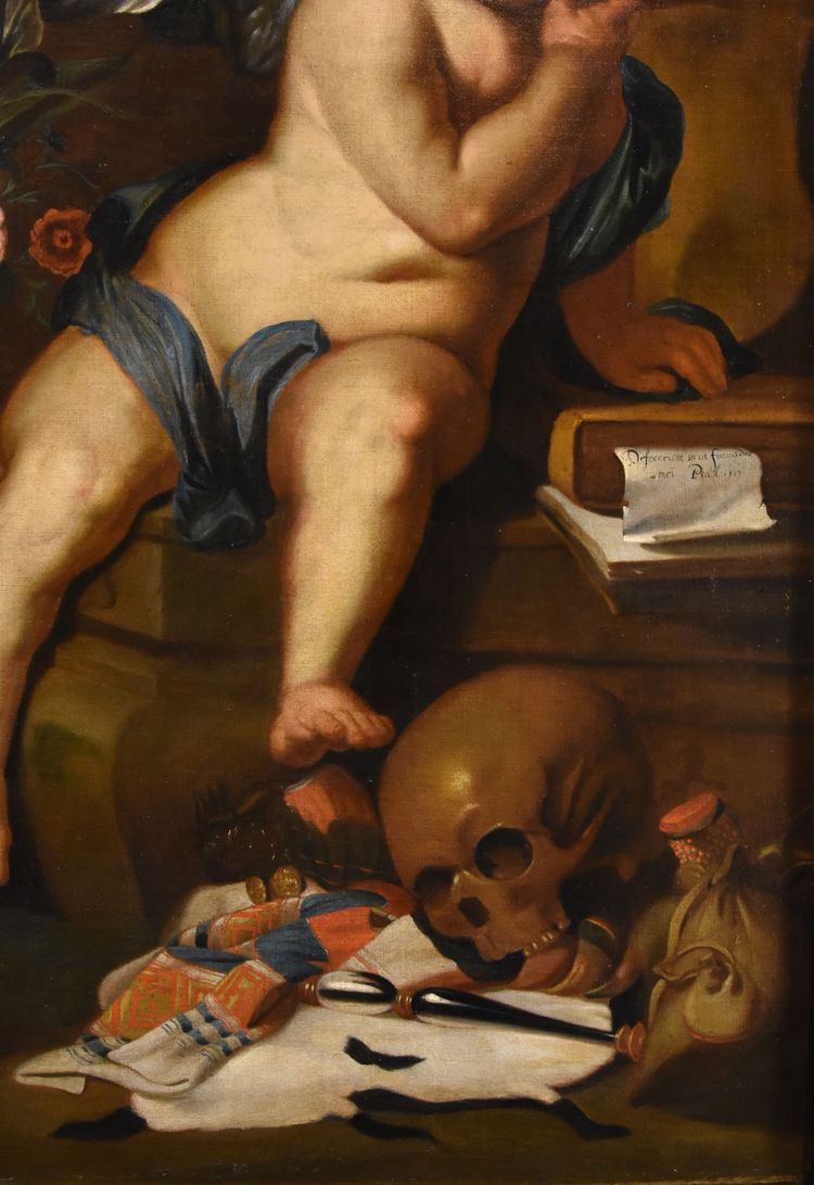 Vanitas (Allegoria della Giovinezza), Erasmus Quellinus II (Anversa 1607 - 1672)