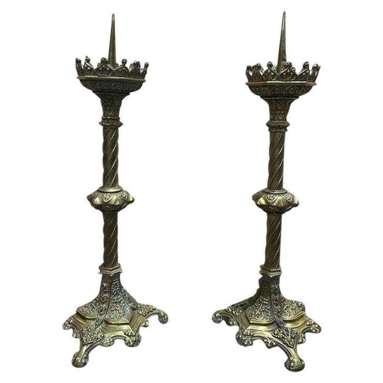 Bronze picker pair