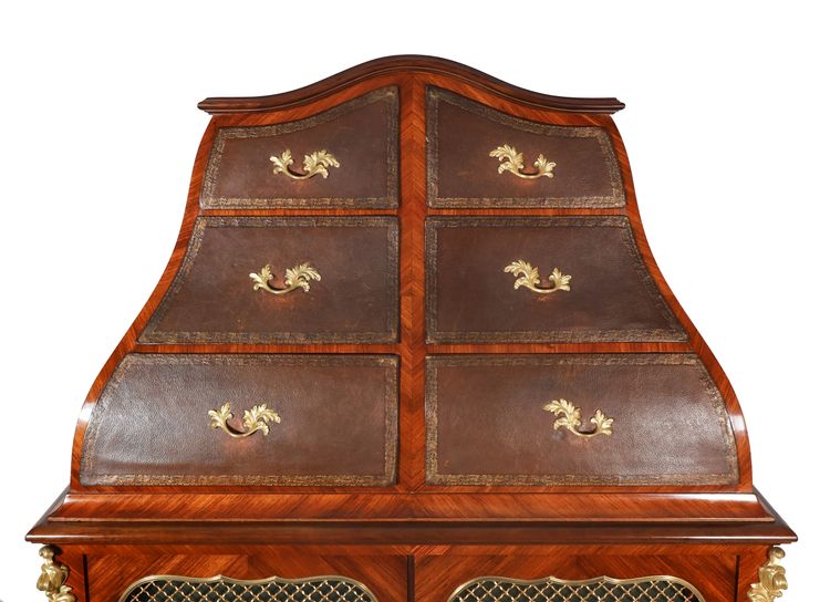 Mobiletto in cartone Luigi XV, fine XIX secolo – timbro Raulin