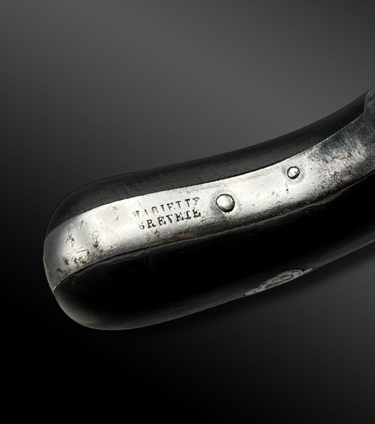 Revolver Pepperbox firmato MARIETTE - Liegi, Belgio - XIX secolo