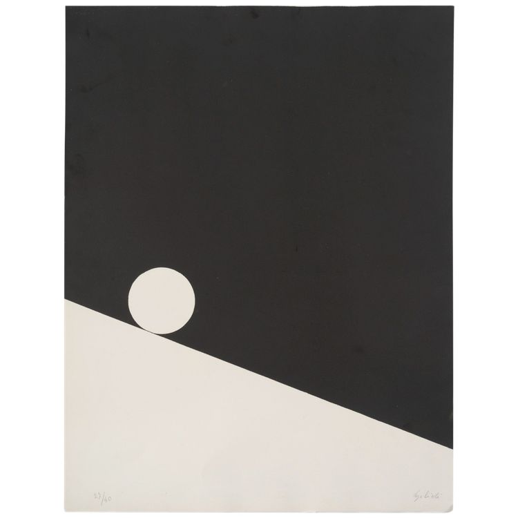 Screen printing by Emile GILIOLI