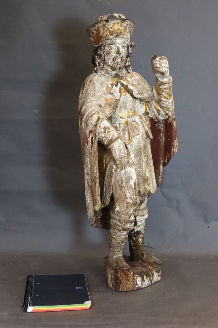 Scultura raffigurante San Rocco, XVIII secolo